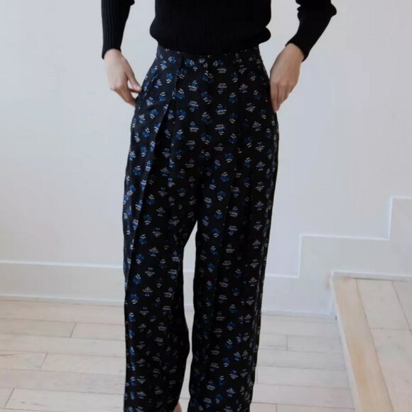 Caron Callahan | Elita Pant in Floral, size 4. NWT - Picture 2 of 10
